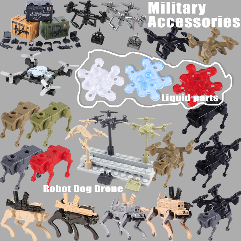 Home Security Robot Dog - WW2 Military Accessories UAV Robot Dog