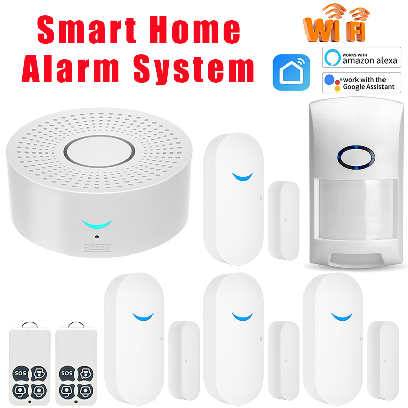 Home Security Alexa - 433MHz Smart Home Tuya WiFi Door