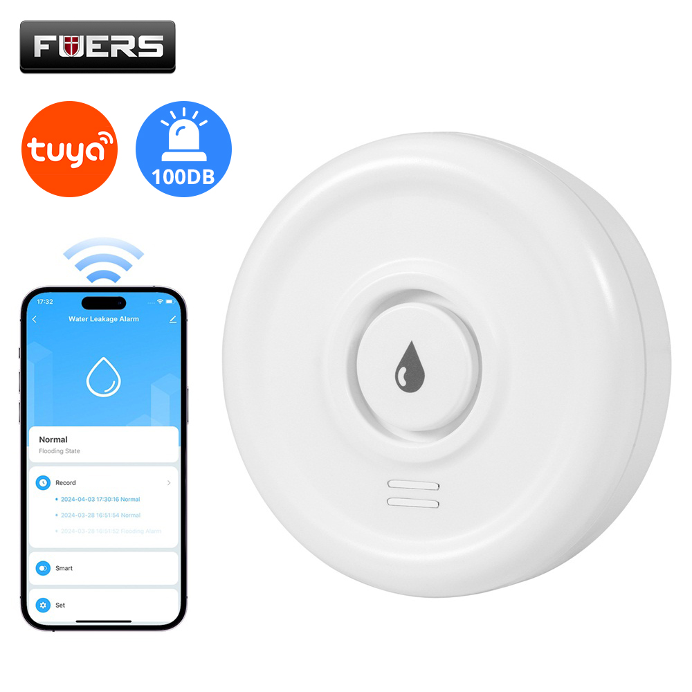 Home Security Alexa - Fuers Water Leakage Detector Smart Home