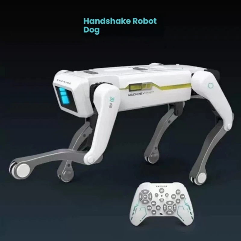 Home Security Robot Dog - Remote Control Robot Dog Handshake Clip