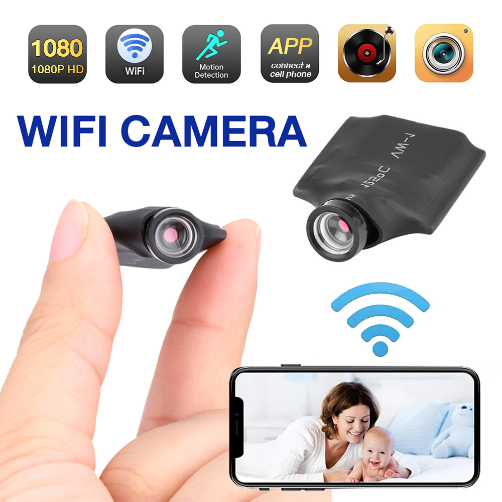 Home Security Monitoring System - WiFi Mini Camera 1080P HD DIY