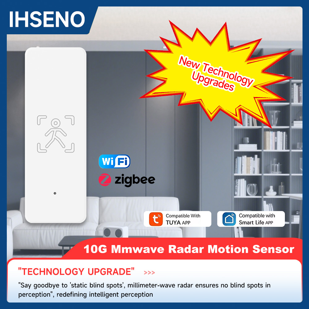 Home Security App - IHSENO Tuya ZigBee Human Presence Sensor