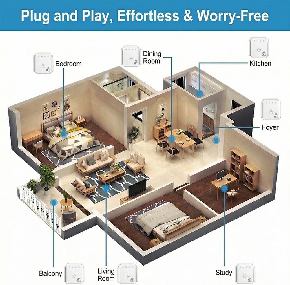 2026 New WiFi Repeater 300Mbps - Home Security Outdoor review and price