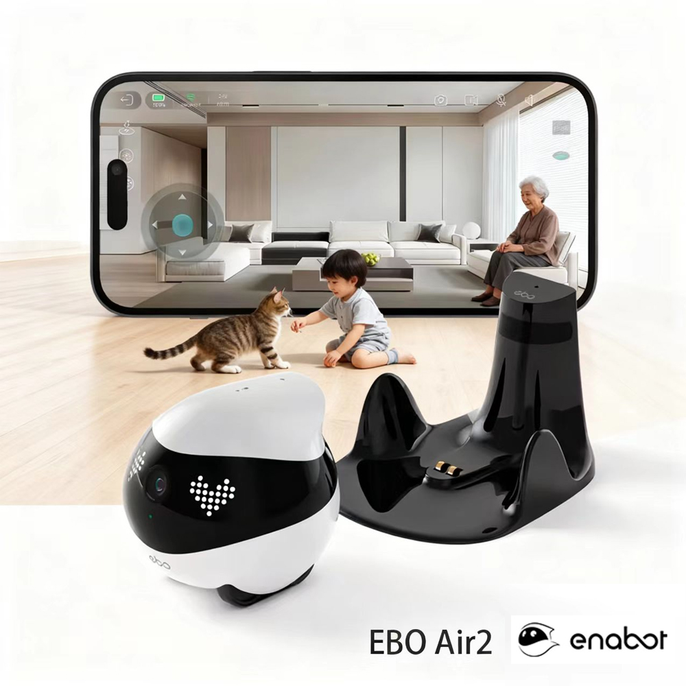 Enabot EBO AIR 2 Companion Rob - Home Security Robot Dog review and price
