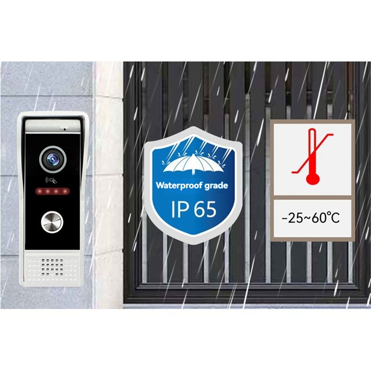 doyme TUYA Wifi Video Doorbell - Home Security Uk review and price