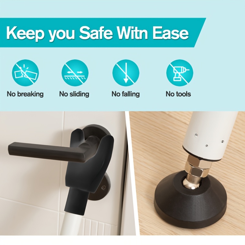 Adjustable 2in1 Sliding Patio  - Home Security Bars review and price
