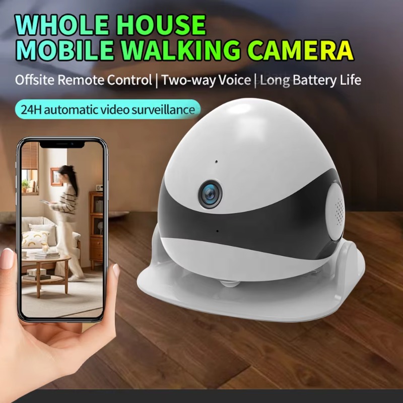 Wireless 2K HD Mobile Pet Comp - Home Security Robot Dog review and price