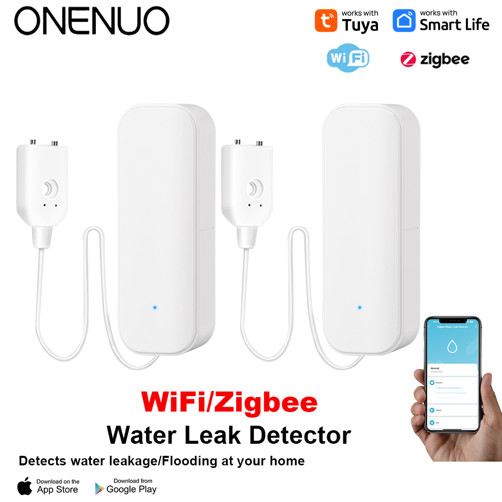 WiFi/Zigbee Water Sensor Tuya  - Home Security Outdoor review and price