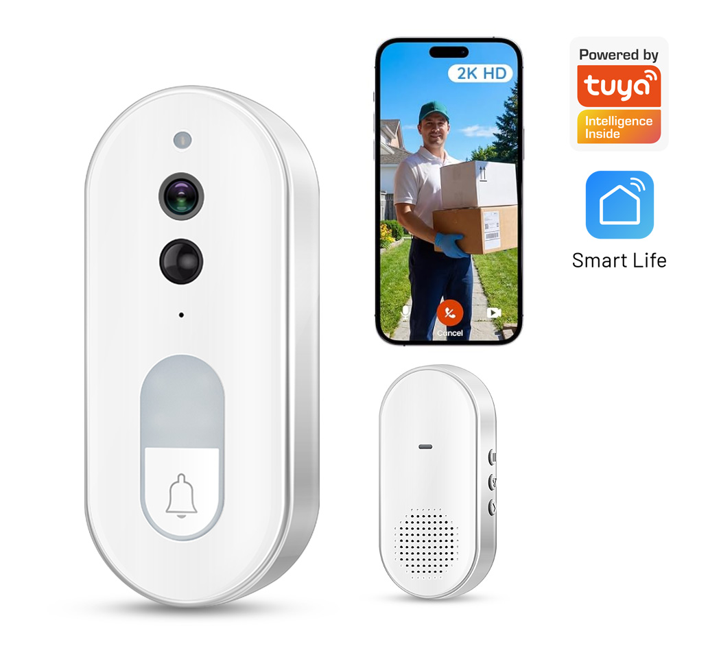 Tuya Smart Video Doorbell Wire - Home Security Monitoring Service review and price