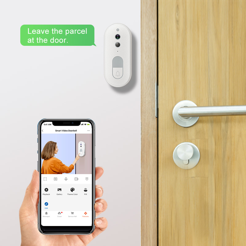 Tuya Smart Video Doorbell Wire - Home Security Monitoring Service review and price