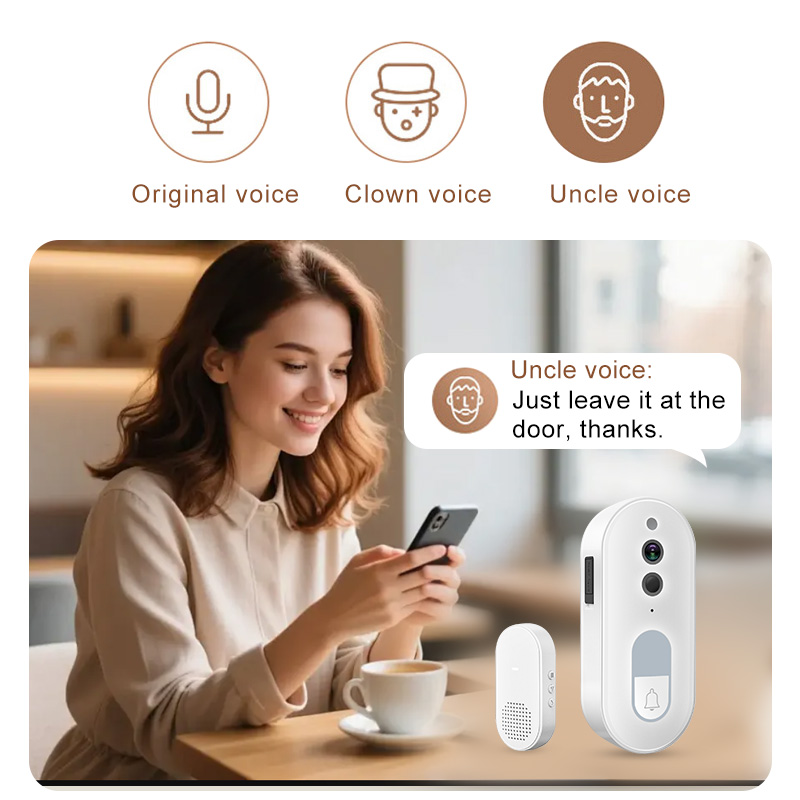 Tuya Smart Video Doorbell Wire - Home Security Monitoring Service review and price