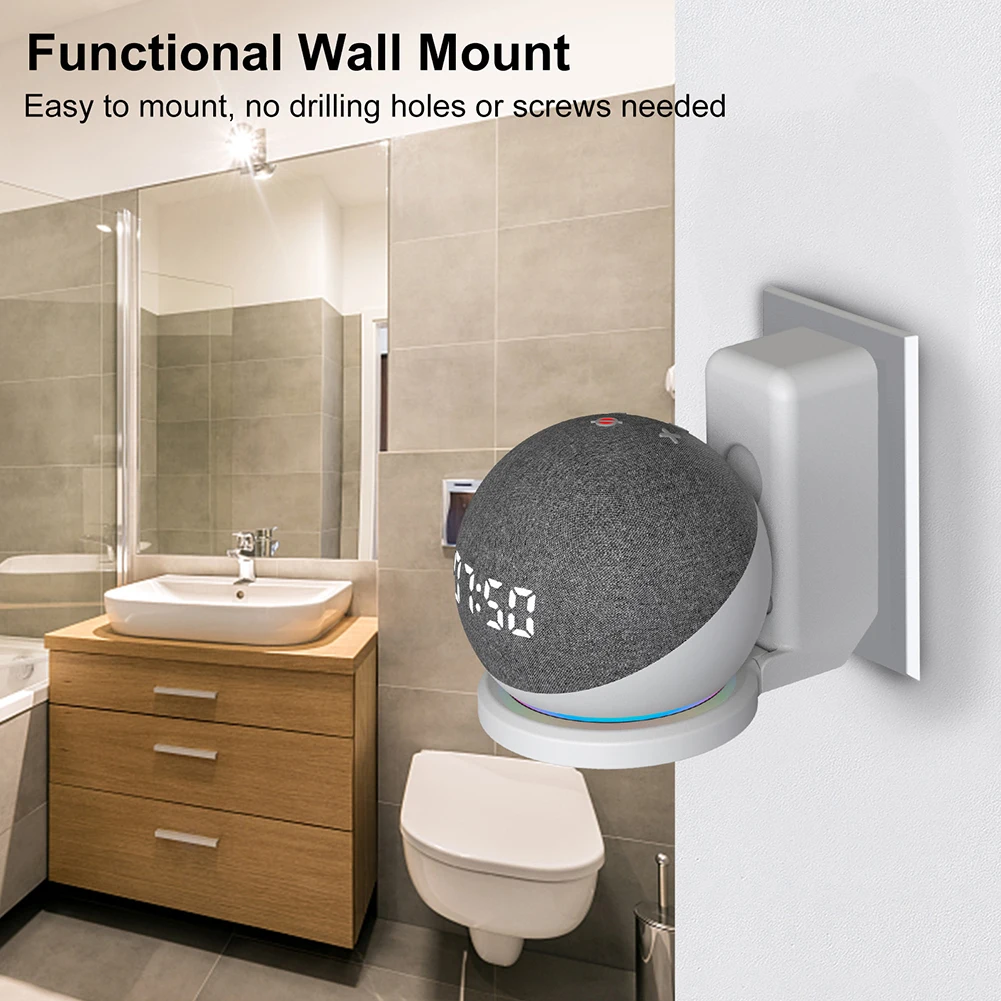 Plastic Speaker Wall Mount Hol - Amazon Speaker Echo Dot 5 review and price
