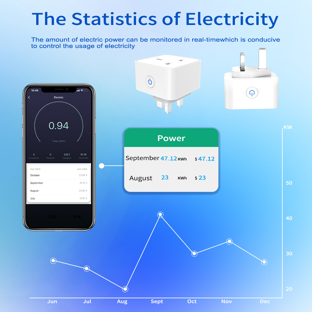 Tuya Smart Socket 16A/20A WiFi - Home Security Alexa review and price
