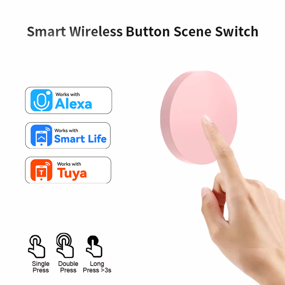 ZigBee Smart Wireless Button S - Home Security Alexa review and price