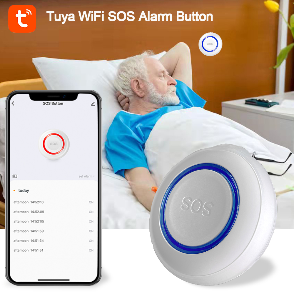 Tuya WiFi SOS Alarm Button Bat - Home Security Outdoor review and price