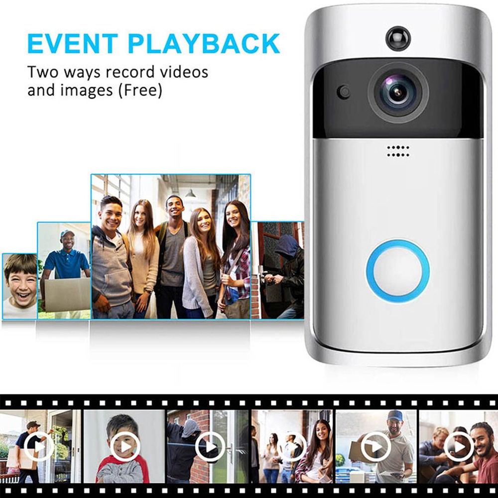 Smart V5 Video Doorbell Wirele - Home Security Uk review and price