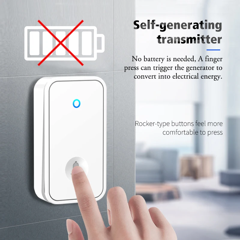CACAZI Self-powered Waterproof - Home Security In My Area review and price