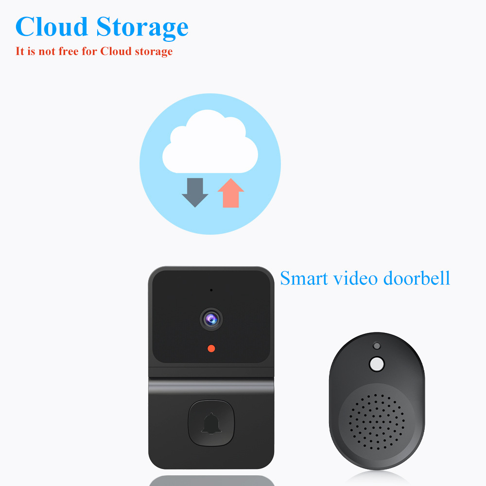 Wireless Doorbell WiFi Outdoor - Home Security Monitoring Service review and price