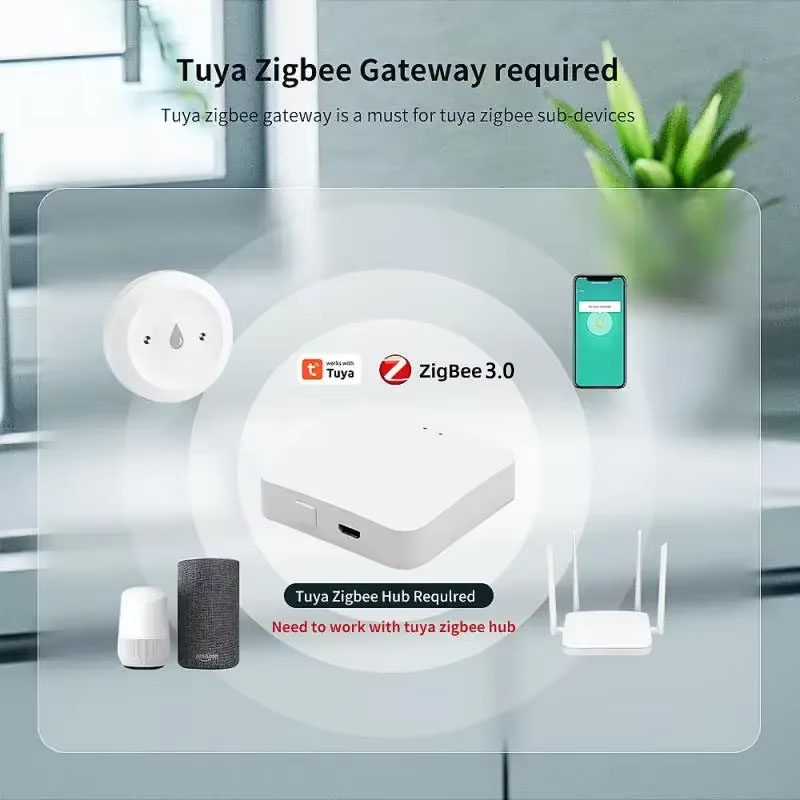 For Tuya ZigBee 3.0 Smart Wate - Home Security Monitoring System review and price