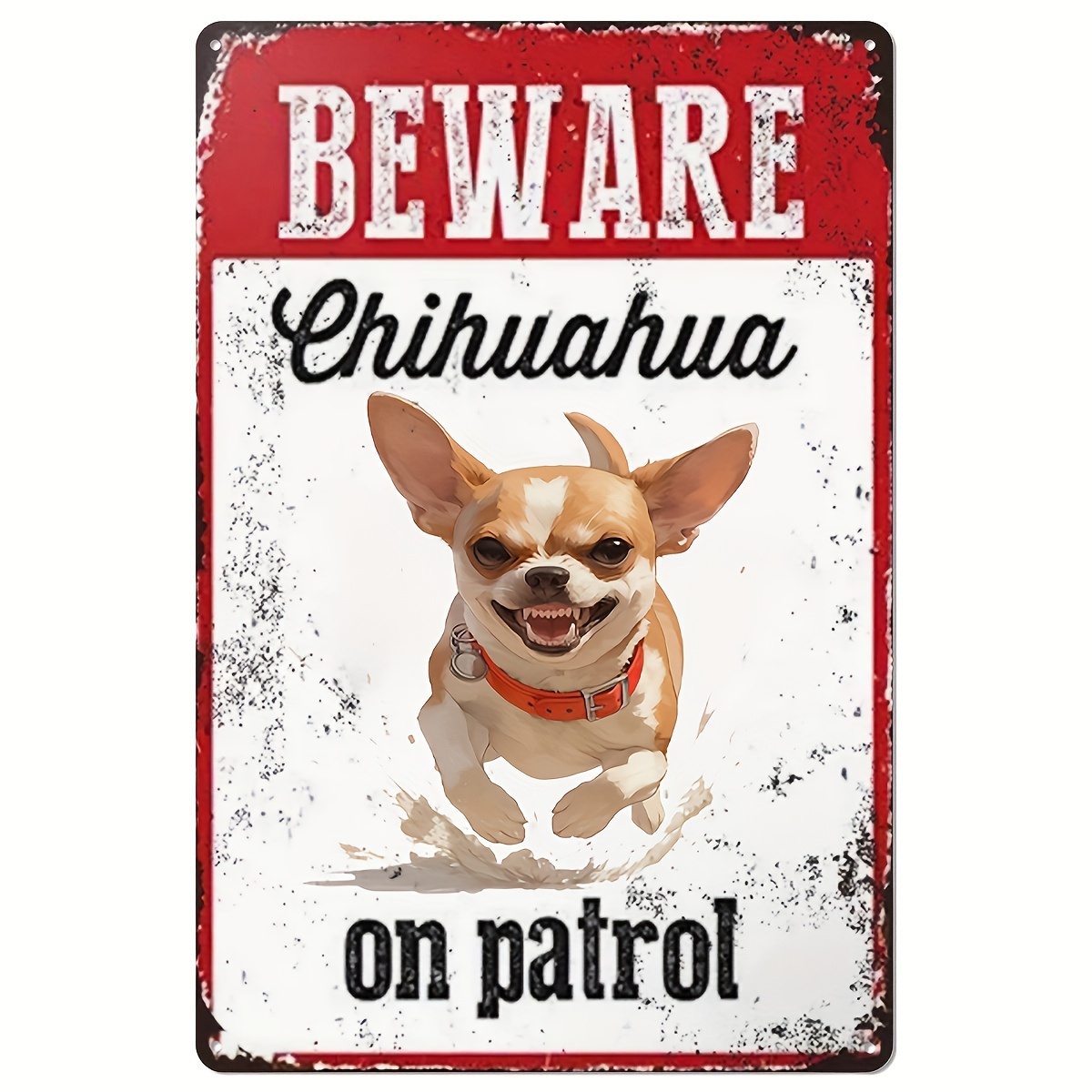 Beware of Chihuahua on Patrol  - Home Security Outdoor review and price