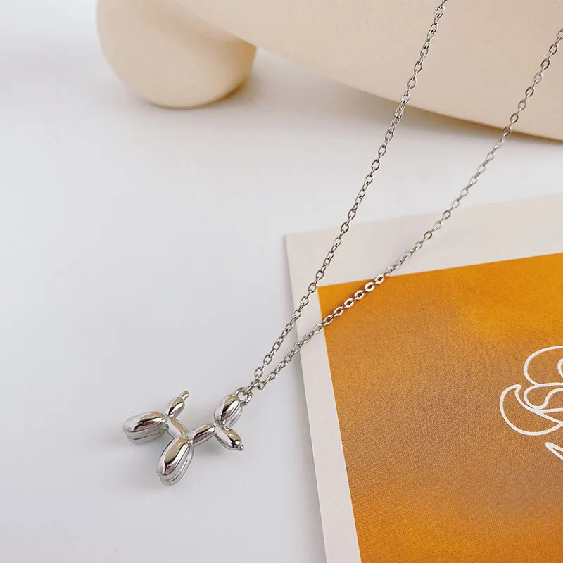 3D Balloon Dog Pendant Necklac - Home Security Robot Dog review and price