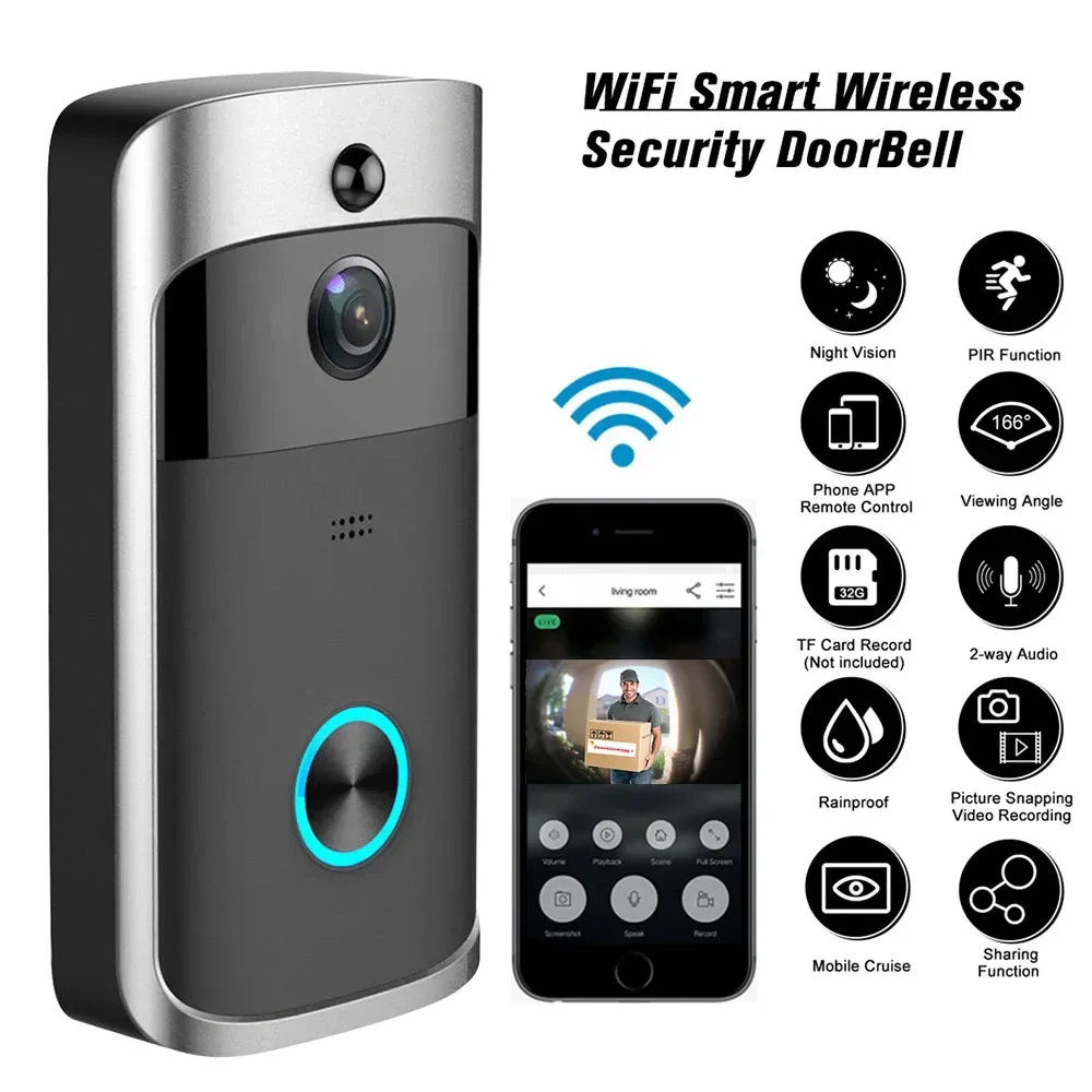 720P HD Smart Home Wireless WI - Home Security Monitoring Service review and price