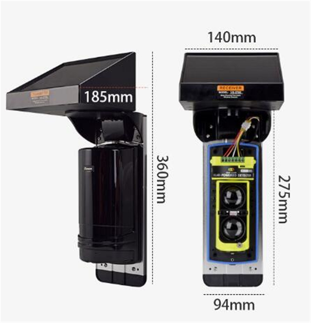 433mhz Wireless Solar Outdoor  - Home Security Outdoor review and price