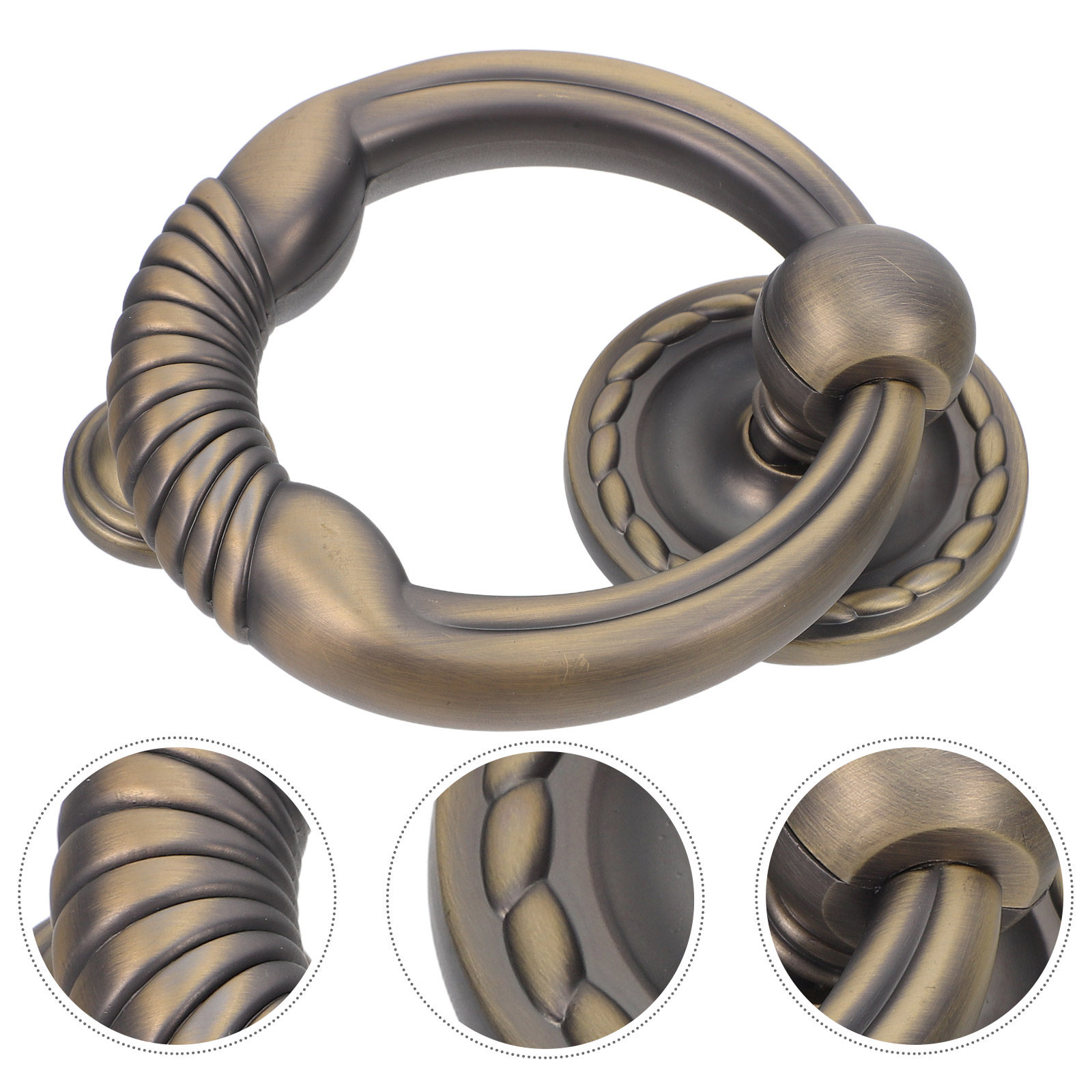 Round Ring Door Knocker Zinc A - Home Security Ring review and price