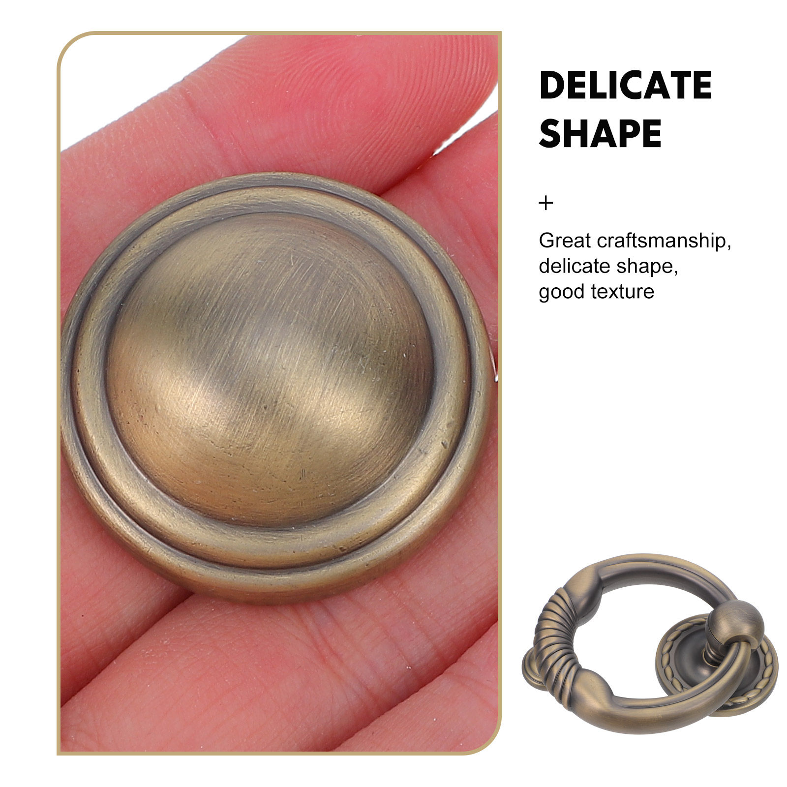 Round Ring Door Knocker Zinc A - Home Security Ring review and price