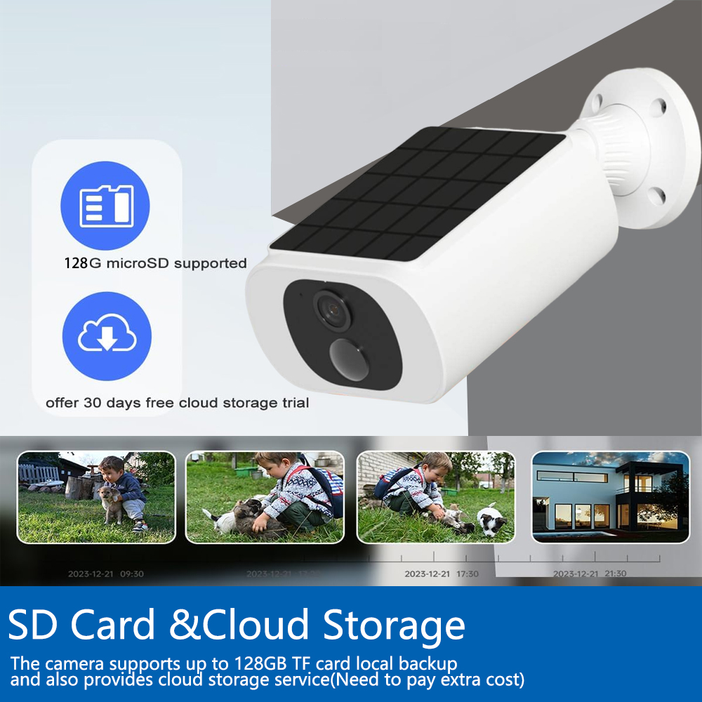 Tuya 5MP Solar Security Camera - Home Security Monitoring Service review and price