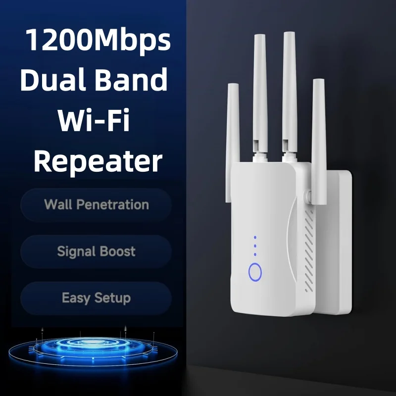 2.4G/5GHz Dual Band WiFi Repea - Home Security Outdoor review and price