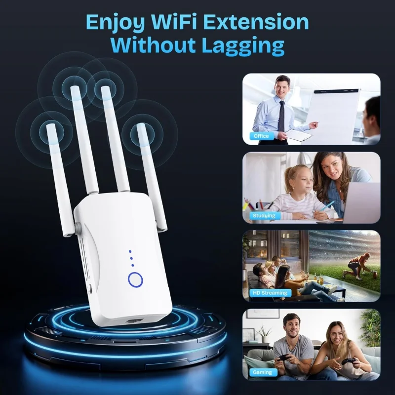 2.4G/5GHz Dual Band WiFi Repea - Home Security Outdoor review and price