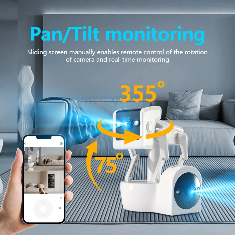 1080P 5G Dual Lens Robot Dog C - Home Security Robot Dog review and price