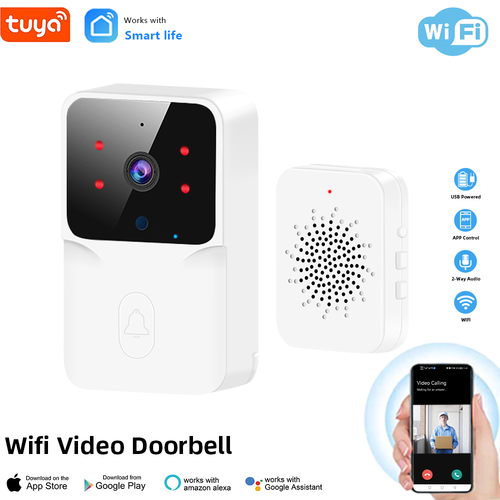 Tuya WiFi Video Doorbell Wirel - Home Security Monitoring System review and price