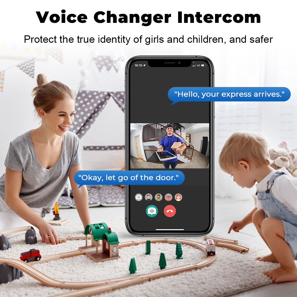 Tuya WiFi Video Doorbell Wirel - Home Security Monitoring System review and price