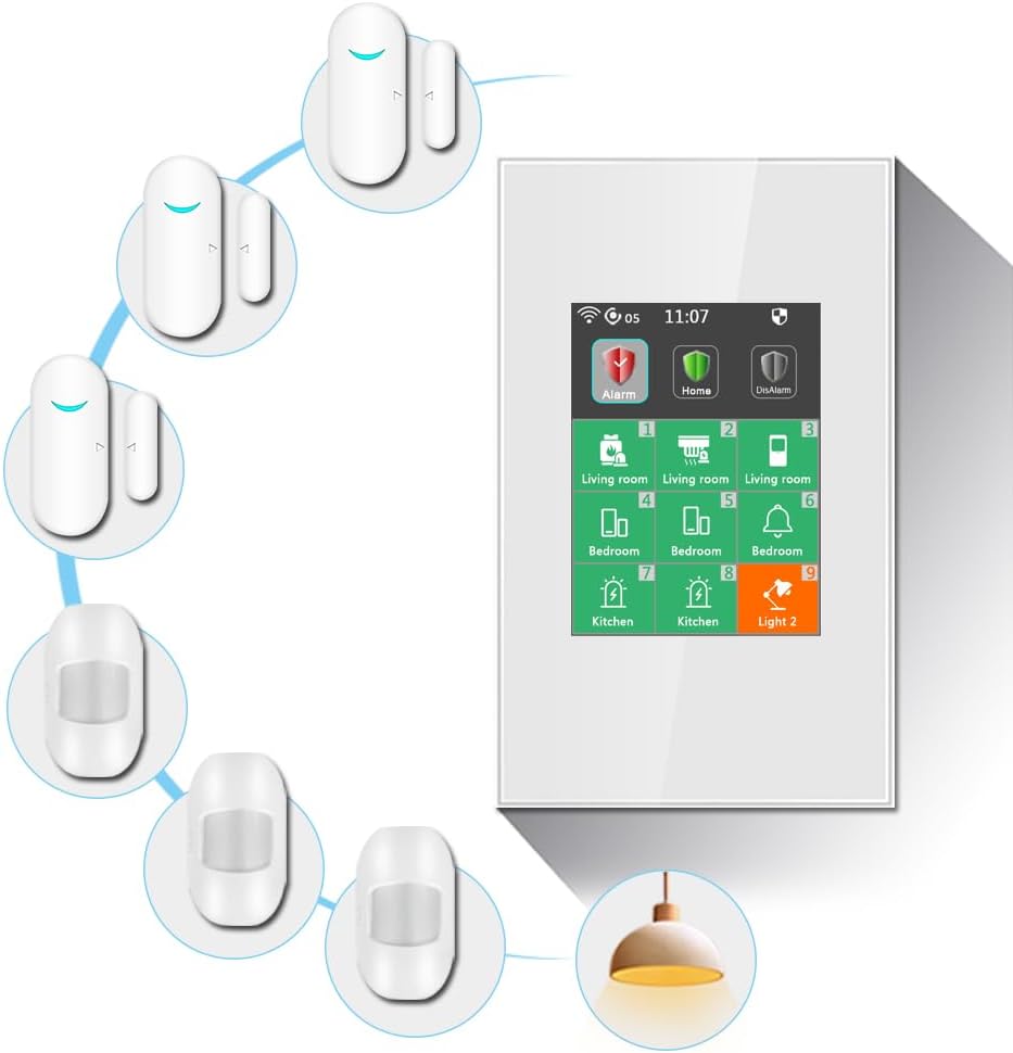 Lanbon LCD Smart Switch 433mhz - Home Security Uk review and price