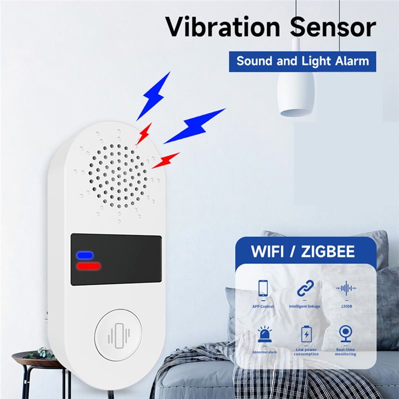 A25P Tuya Wifi Vibration Senso - Home Security App review and price