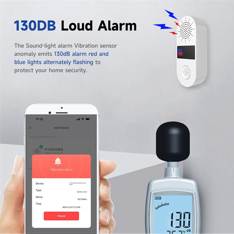 A25P Tuya Wifi Vibration Senso - Home Security App review and price