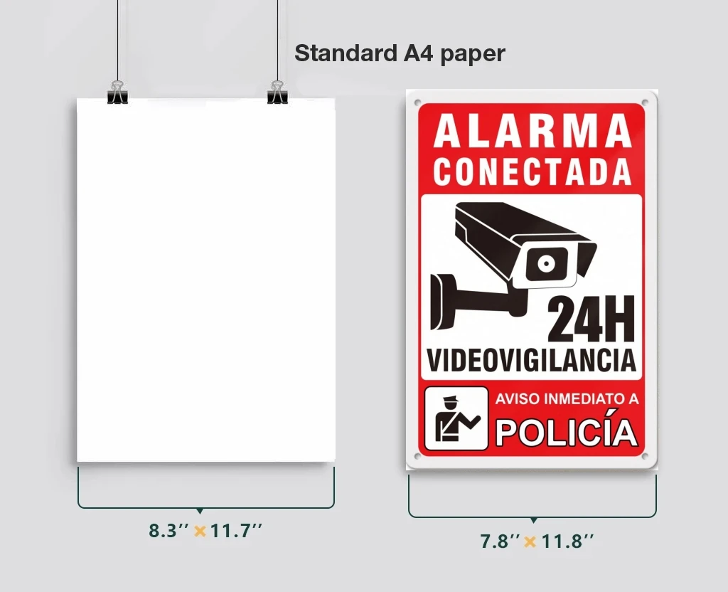 Aluminum 24-hour Video Surveil - Home Security Bars review and price